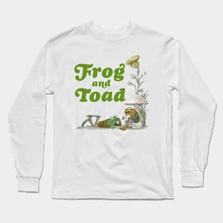 Frog and toad Funny Long Sleeve T-Shirt